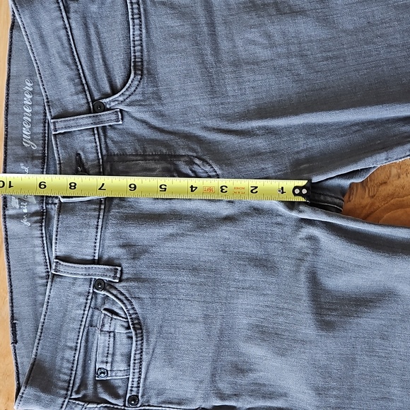 7FAM Gwenevere Skinny Jeans in Grey, Size 26 - Picture 15 of 16